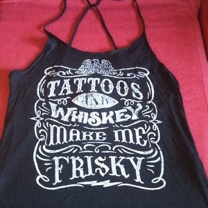 2 For 30 NWOT White & Black Tank Top